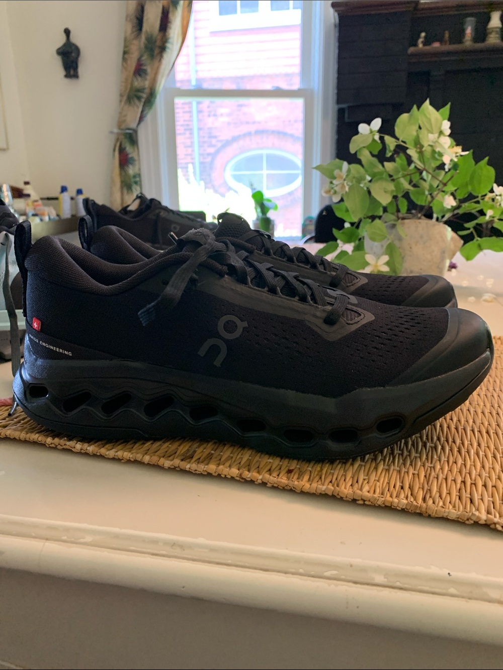 On Running Men's All-Black Cloudnova Athletic Shoes